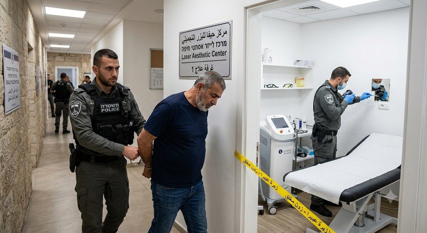 حيفا: اعتقال صاحب مكان علاج بالليزر بشبهة انتهاك خصوصية الزبائن بعد الاشتباه بزرع كاميرا خفية