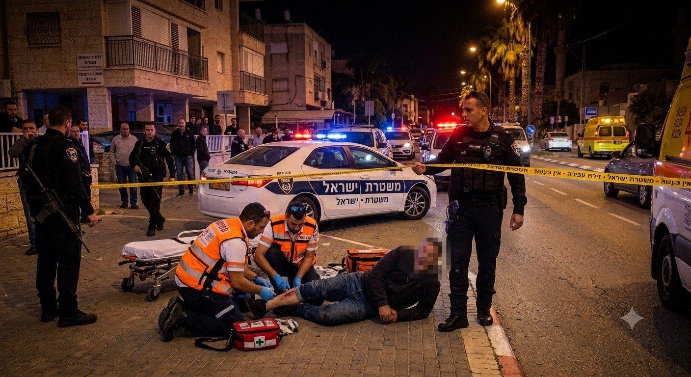 إصابة رجل برصاص الشرطة في كريات بياليك خلال مطاردة على ما يبدو
