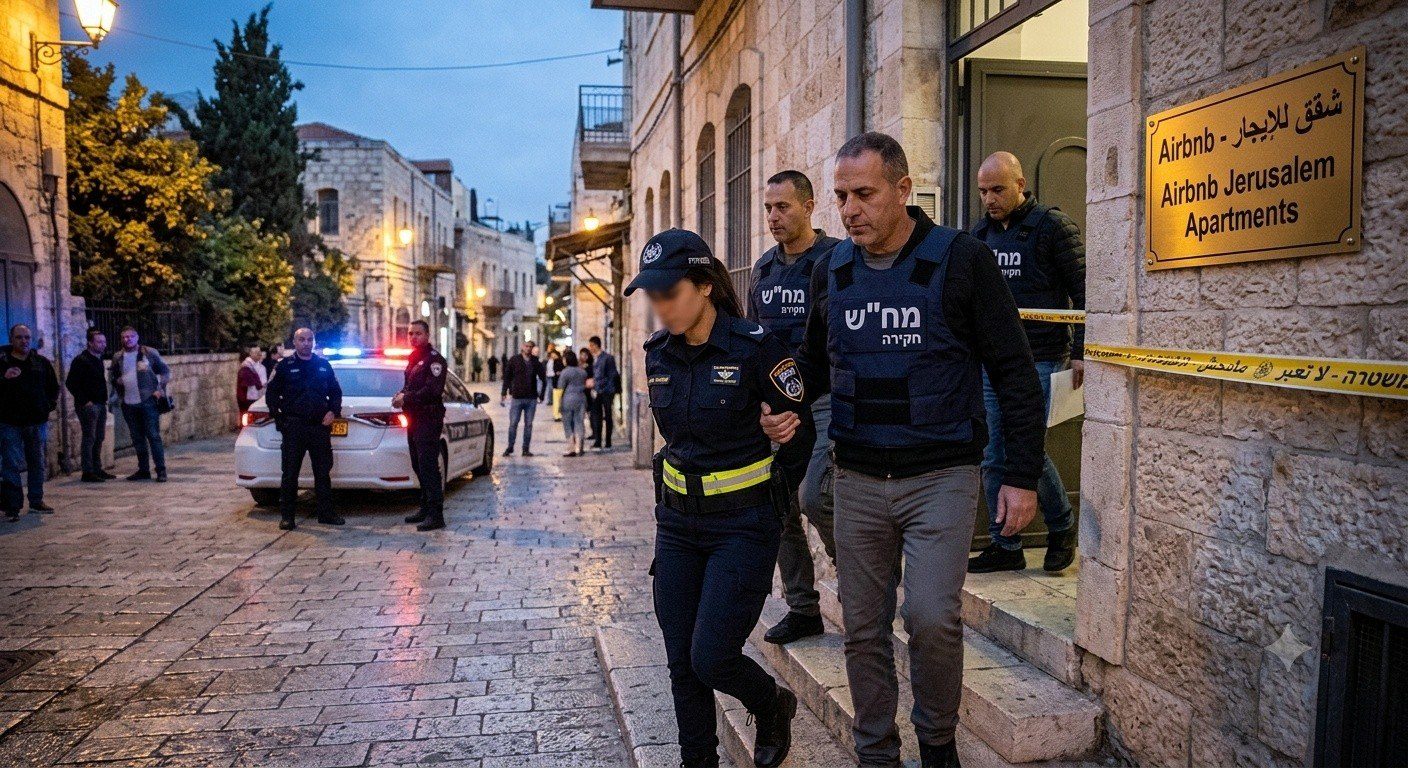 التحقيق مع شرطية من القدس بشبهة عرقلة التحقيق في جريمة قتل شاب داخل شقة مستأجرة عبر Airbnb