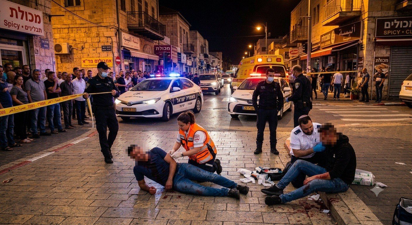 جريمة طعن في نتانيا تسفر عن إصابة شابين أحدهما بجروح خطيرة والشرطة تطارد المشتبه به