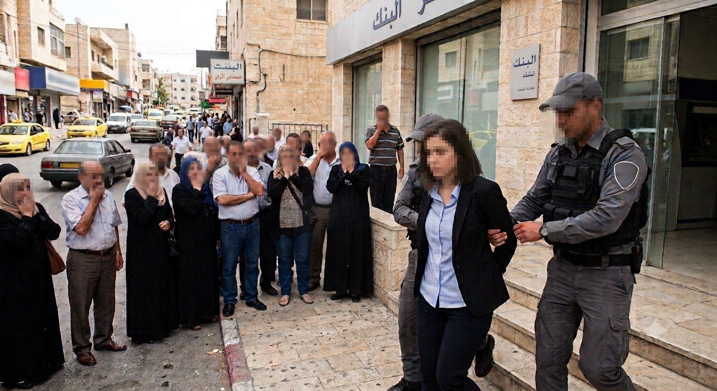 اعتقال موظفة بنك في أم الفحم بشبهة الاحتيال على الزبائن بمبلغ 800 ألف شيكل