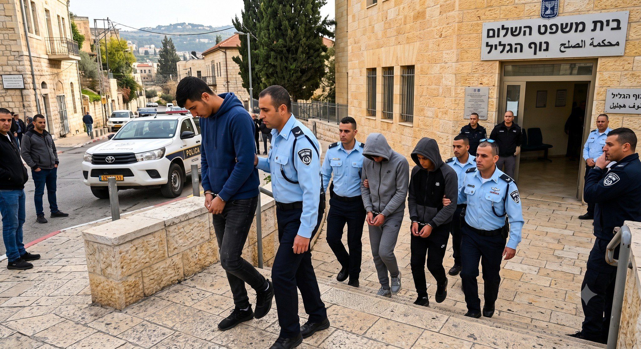 اعتقال شاب وفتيين بشبهة اغتصاب ثلاث فتيات من الشمال داخل شقة في منطقة المروج