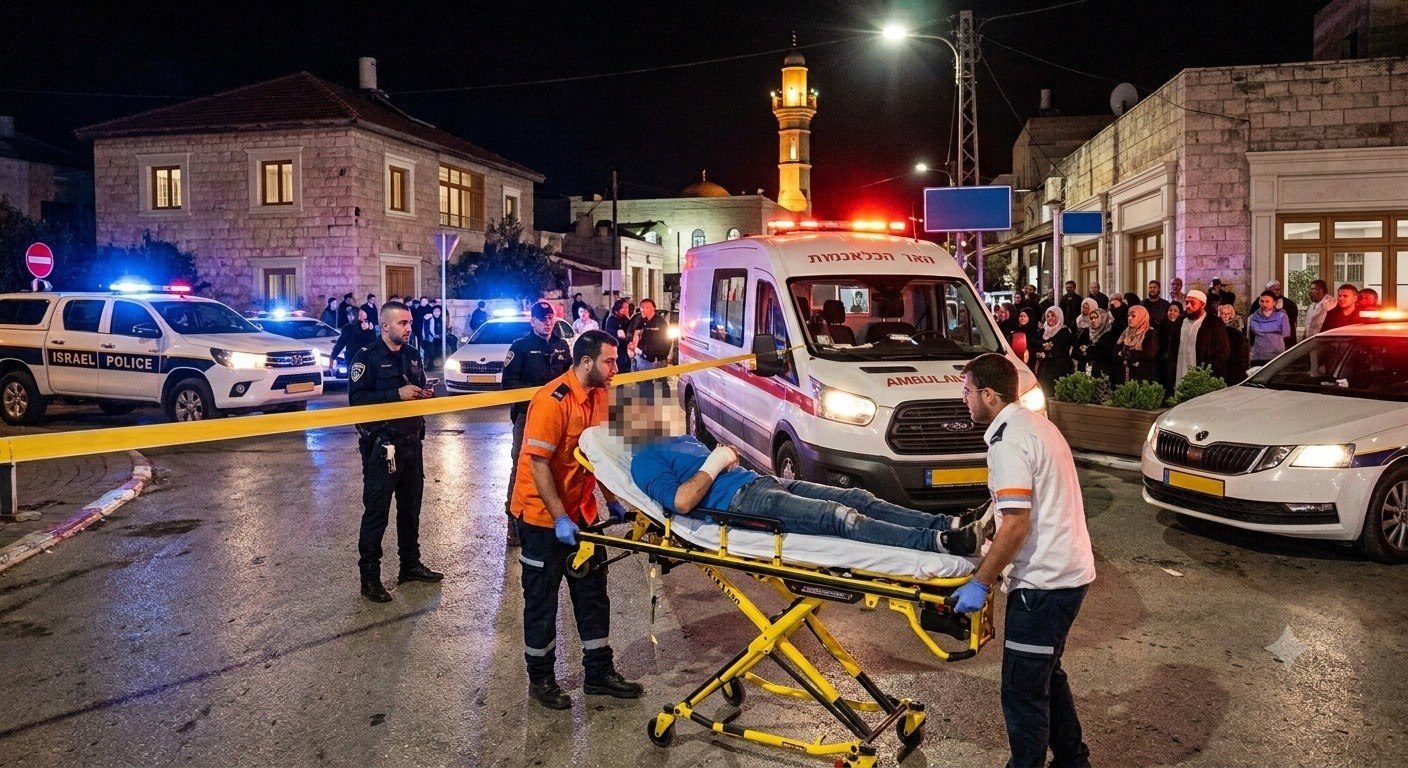 إطلاق نار في بئر المكسور يسفر عن إصابة شاب بجراح متوسطة
