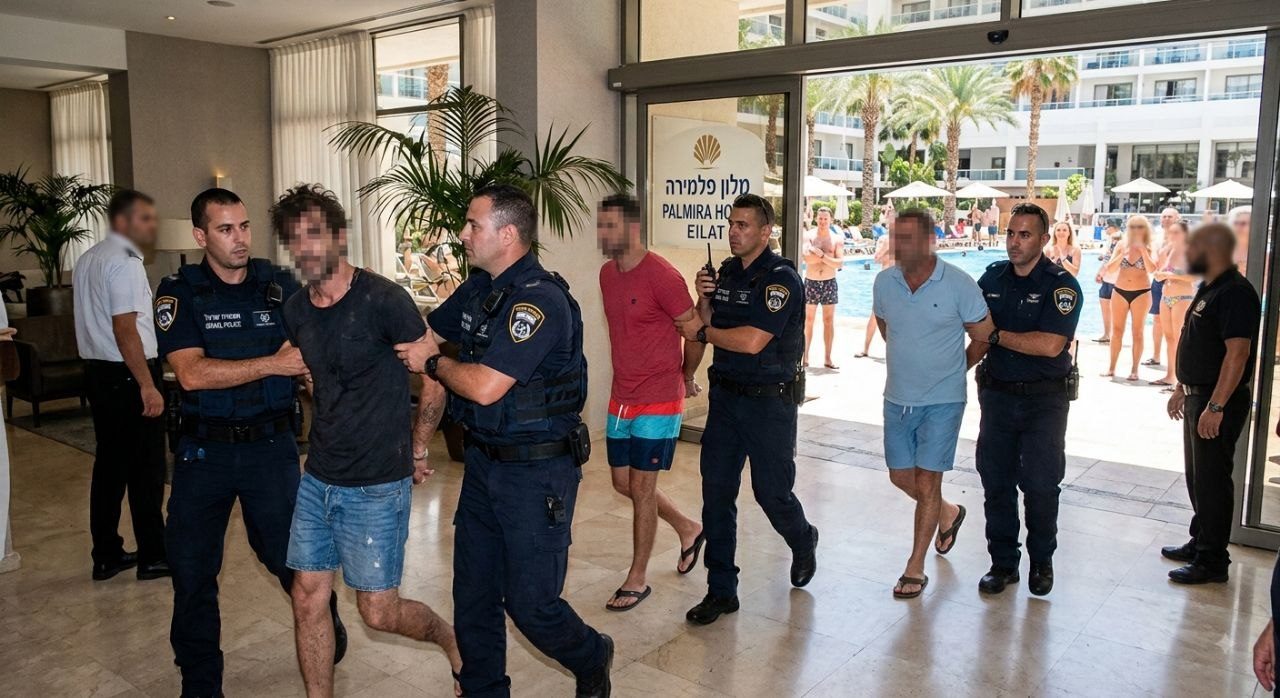 اعتقال 3 مشتبهين بعد شجار بين نزلاء في فندق بإيلات