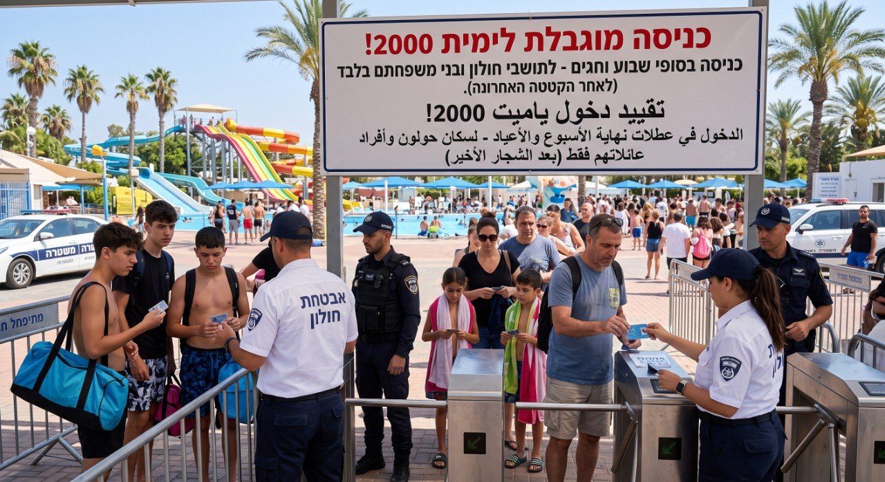 رئيس بلدية حولون يعلن تقييد دخول منتزه «يميت 2000» في عطلات نهاية الأسبوع والأعياد
