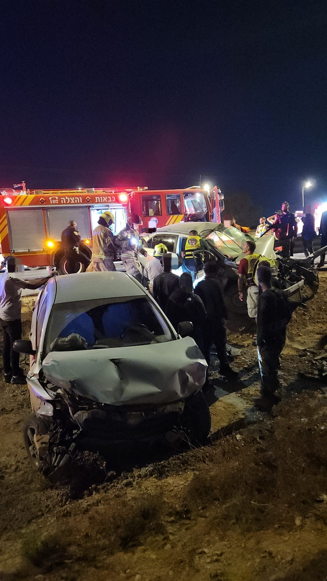 مصرع شاب وإصابة آخر بجروح في حادث طرق مروع على شارع 60 قرب عومر في النقب